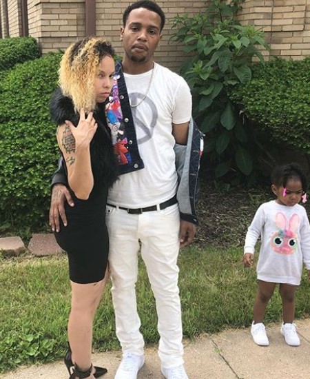 tray savage with his family.