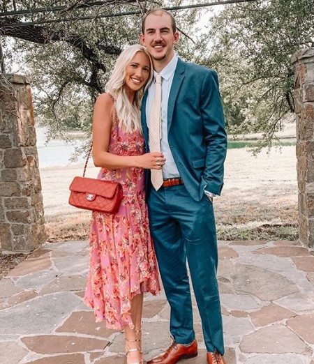 Alex Caruso's girlfriend in 2020.