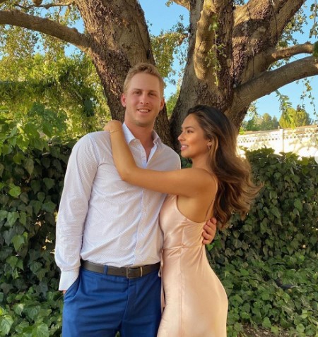 jared goff's girlfriend in 2020.