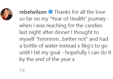 rebel wilson weight loss in 2020.