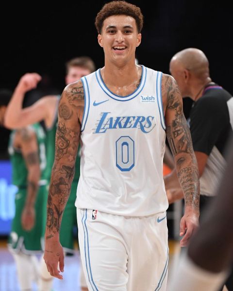 Being a top power forward at LA Lakers means that Kyle Kuzma's wealth ...