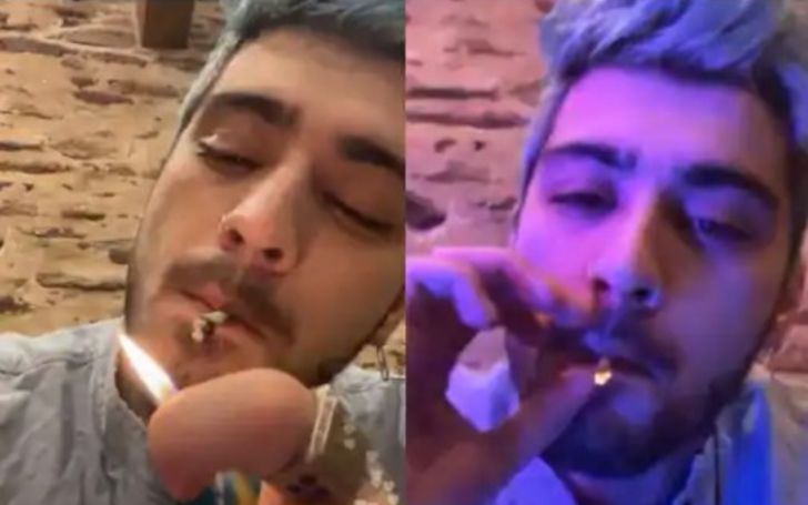 Zayn Malik Baffles His Fans As He Eats Pizza, Drinks Beer, and Smokes Weed at 6 AM While Promoting His New Album