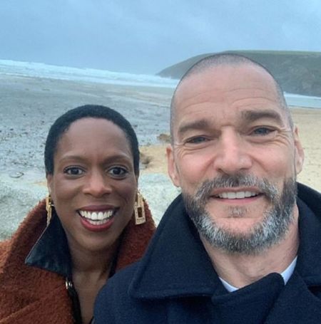 First Dates star Fred Sirieix shares a rare glimpse of his fiancée.