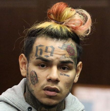 Brooklyn rapper Tekashi 6ix9ine was arrested on federal racketeering charges.