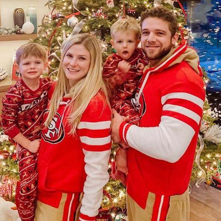 Max Thieriot is celebrating Christmas with his family. 