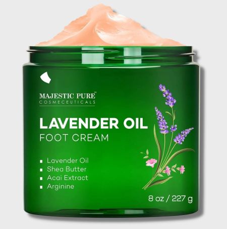 MAJESTIC PURE Lavender Oil Foot Cream