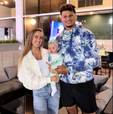 Patrick Mahomes and Brittany Matthews became the parents of the lovely daughter, Sterling Skye, on  February 20, 2021.