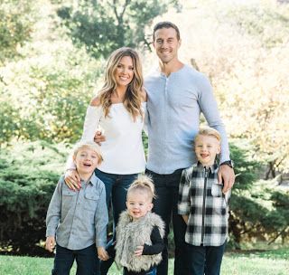 Alex Smith with his beautiful family