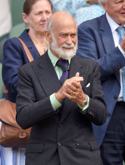 Prince Michael of Kent clicked among crowd.