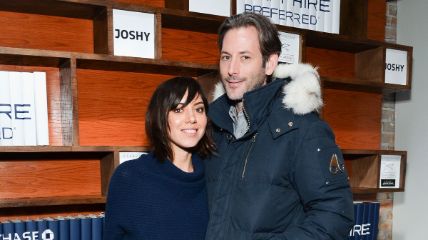 A picture of Aubrey Plaza and Jeff Baena when they had just started dating.