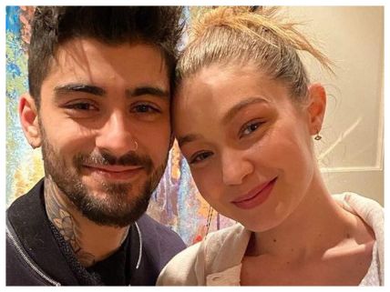 Zayn Malik and Gigi Hadid's selfies.