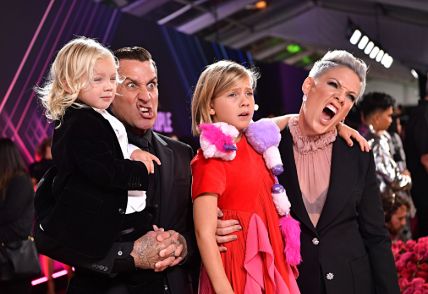 Pink and her husband, Carey Hart, have two kids together.