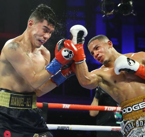 Felix Verdejo is the first boxer to knock down Masayoshi Nakatani.