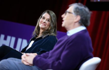 Bill Gates and his spouse Melinda Gates.