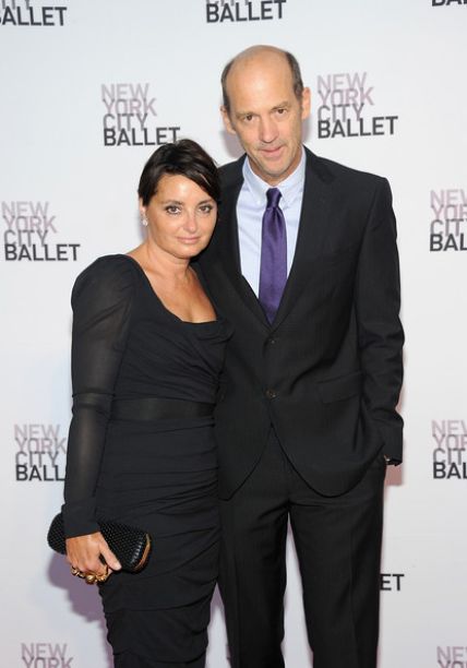 Jeanine Lobell with her ex-husband Anthony Edwards.