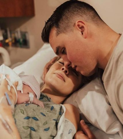 Josie Bates and Kelton Balka welcomed their second baby.