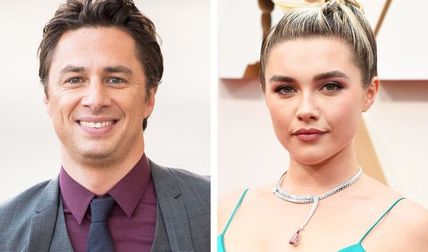 Florence Pugh is dating Zach Braff.