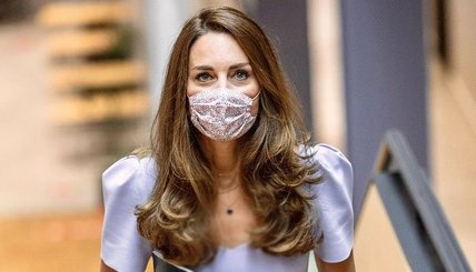 Kate Middleton is following the palace's covid protocols.