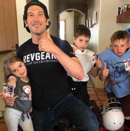 Jon Bernthal and Erin Angle have three children together.