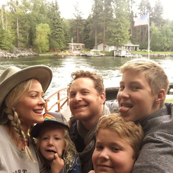 Cole Hauser enjoys a blissful life with his wife and kids.