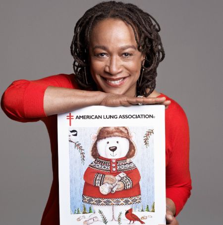 S. Epatha Merkerson teams up with the America lung association for a campaign of Tobacco-free kids