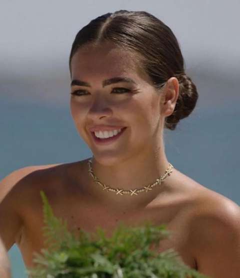Love Island star Gemma Owes wore her iconic necklace in one of the reality TV show's episode.