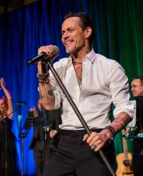 Marc Anthony is award-winning singer and songwriter