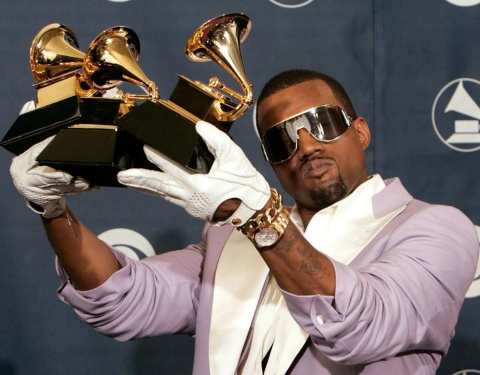 Singer Kanye West is successful American personality