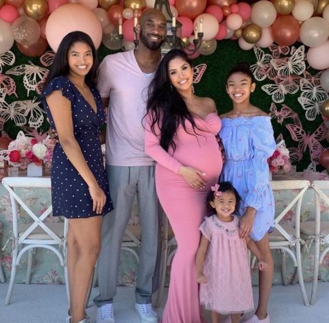 Kobe Bryant and Vanessa Bryant kids