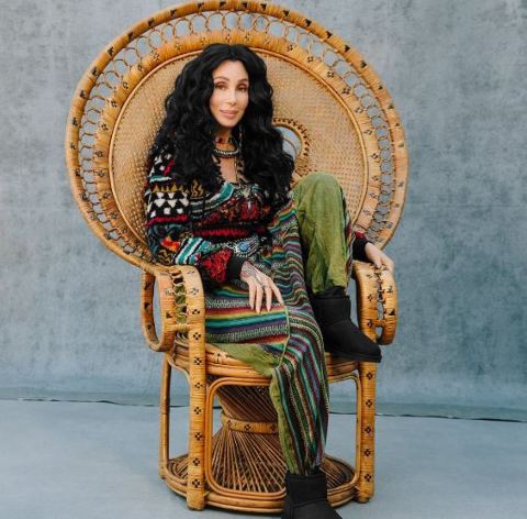 The legendary singer Cher