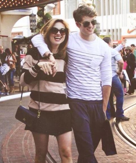 Crystal Reed and Daniel Sharman were lovers
