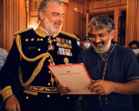 RRR Director paid tribute to Ray Stevenson
