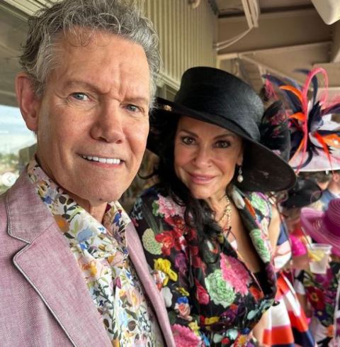 Randy Travis and his spouse