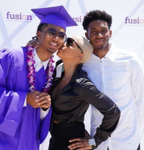 Diezel Braxton graduated in 2021