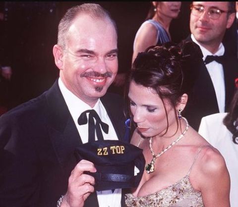 Billy Bob Thornton with his ex-wife, Pietera Dawn Cherniak attending a party together