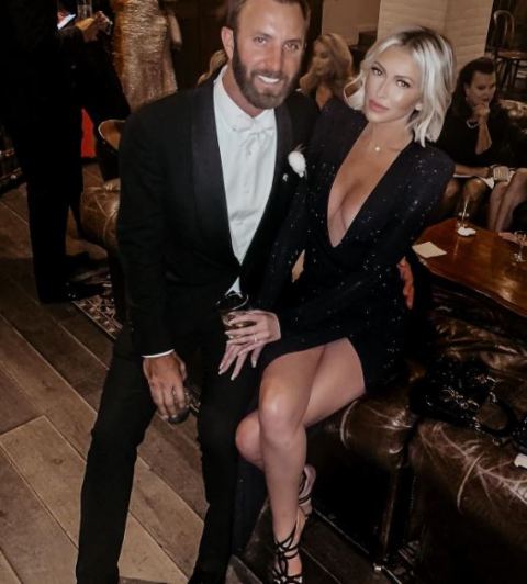 Dustin Johnson and Paulina Gretzky married