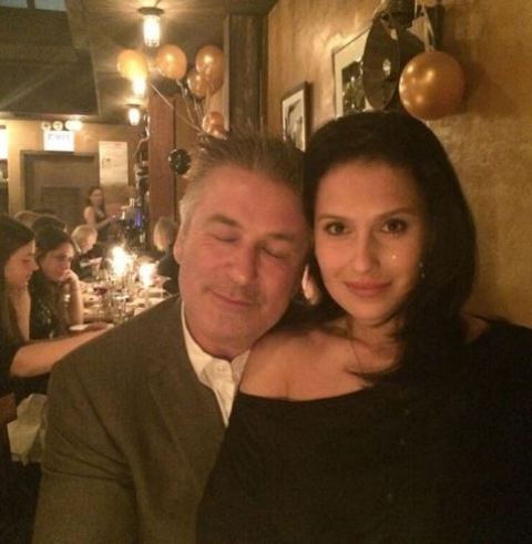 Alec Baldwin and Hilaria Thomas 