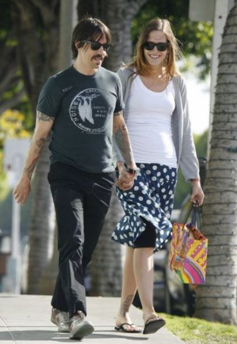 Anthony Kiedis and Heather Christie break up