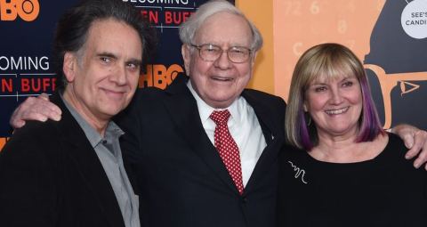 Warren Buffett has three kids in total