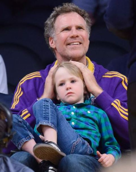 Axel Ferrell with father