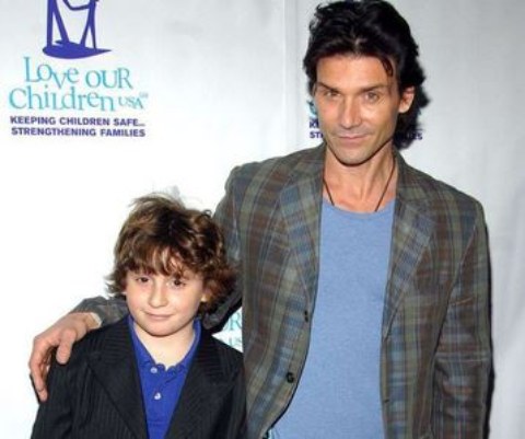 Remy Grillo with his father
