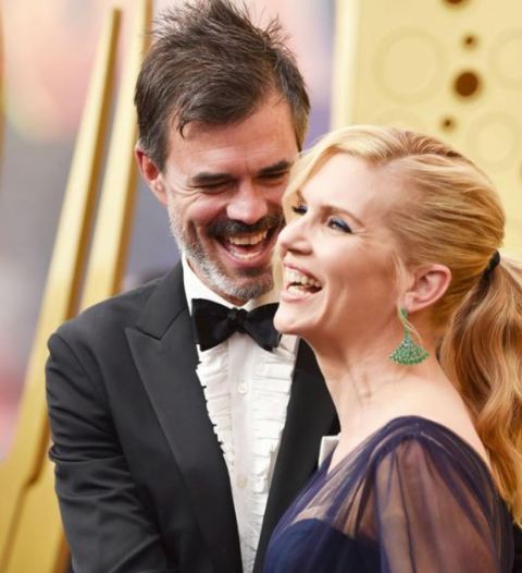 Rhea Seehorn and Graham Larson married in 2019