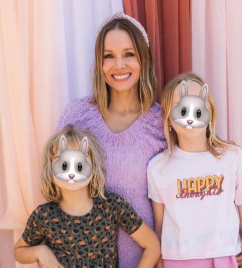 Kristen Bell is mother of two children