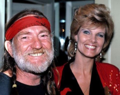 Willie Nelson and Connie Kopeko together