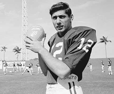 Joe Namath is legendary NFL player