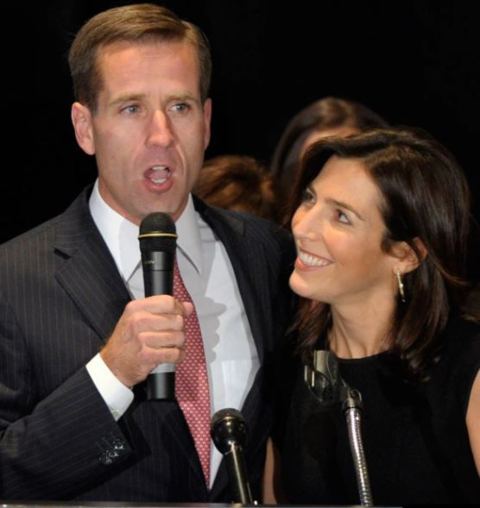 Hallie Olivere and Beau Biden together