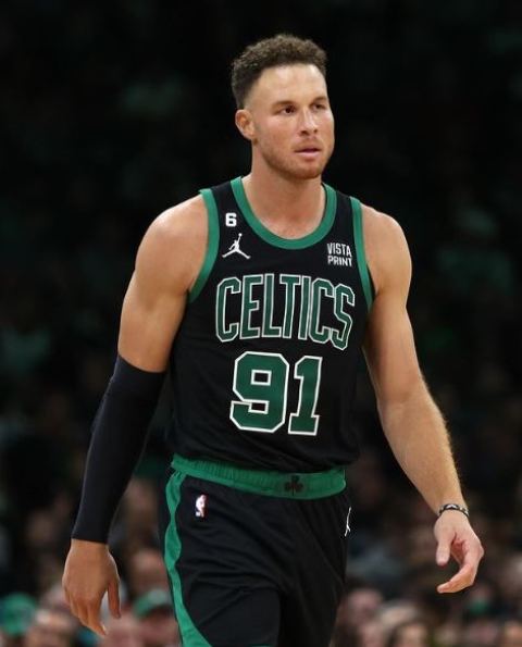 Blake Griffin in Celtics jersey