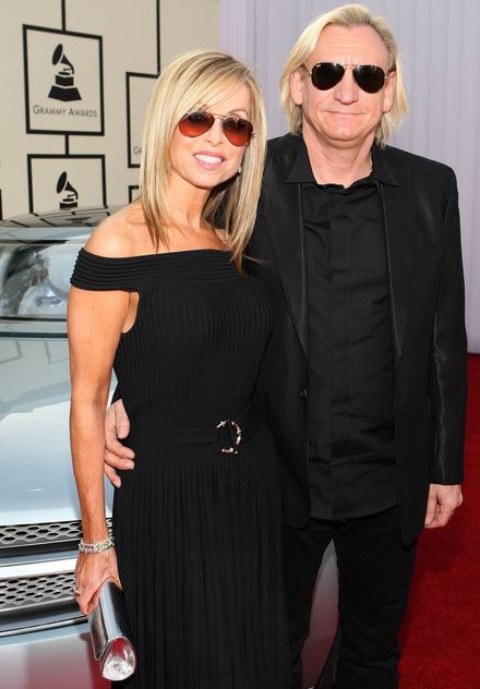 Joe Walsh at the award show with the wife, Marjorie Bah