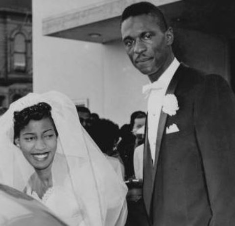 Bill Russell and Marilyn Naul