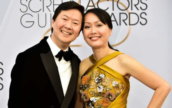 Ken Jeong and Tran Jeong Wedding dress